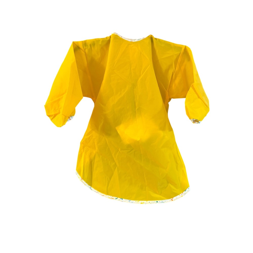 IKEA MALA Kids Long Sleeve Apron Smock Yellow 304.853.50 One Size